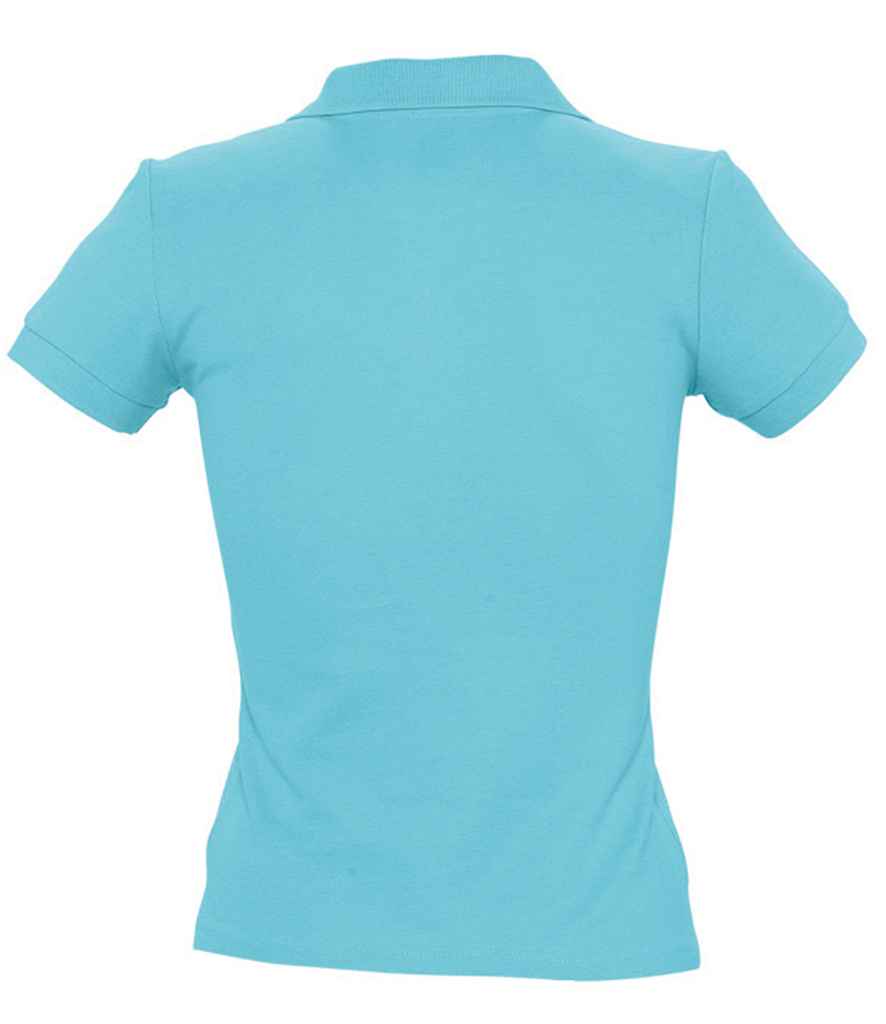 SOL'S Ladies People Cotton Piqué Polo Shirt in by SOL'S — Custom branded clothing by Print Press, featuring premium embroidery produced in our specialist print lab in the UK.