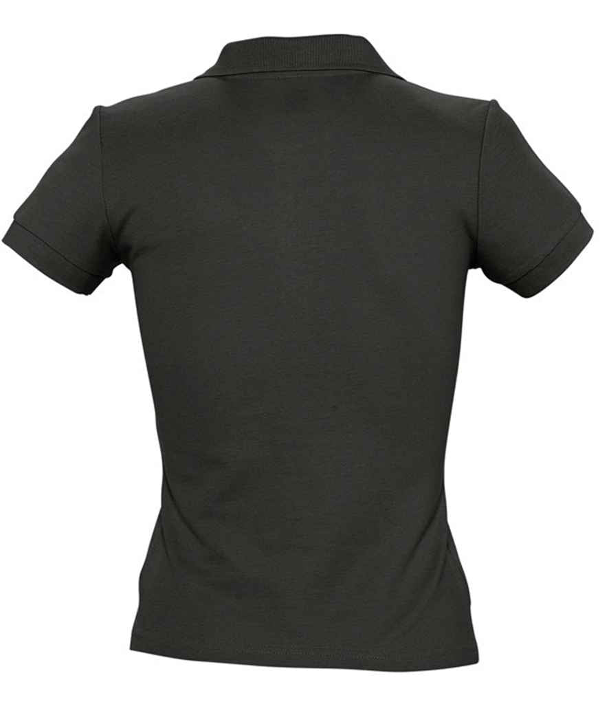 SOL'S Ladies People Cotton Piqué Polo Shirt in by SOL'S — Custom branded clothing by Print Press, featuring premium embroidery produced in our specialist print lab in the UK.