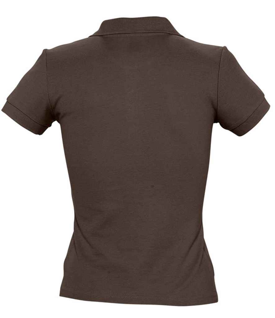 SOL'S Ladies People Cotton Piqué Polo Shirt in by SOL'S — Custom branded clothing by Print Press, featuring premium embroidery produced in our specialist print lab in the UK.