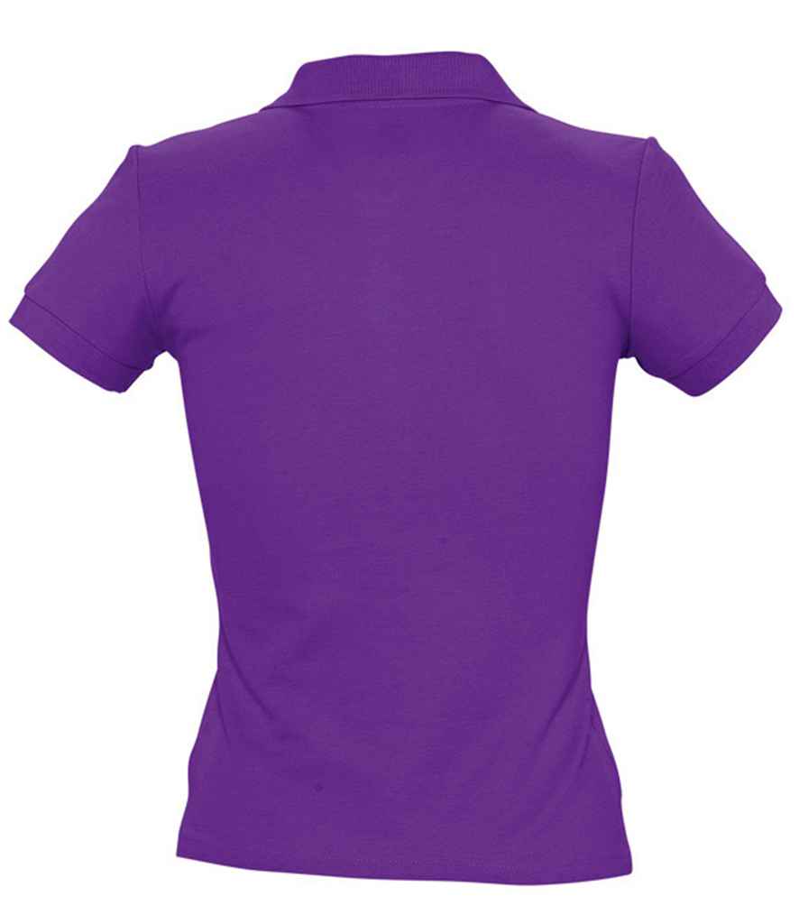 SOL'S Ladies People Cotton Piqué Polo Shirt in by SOL'S — Custom branded clothing by Print Press, featuring premium embroidery produced in our specialist print lab in the UK.