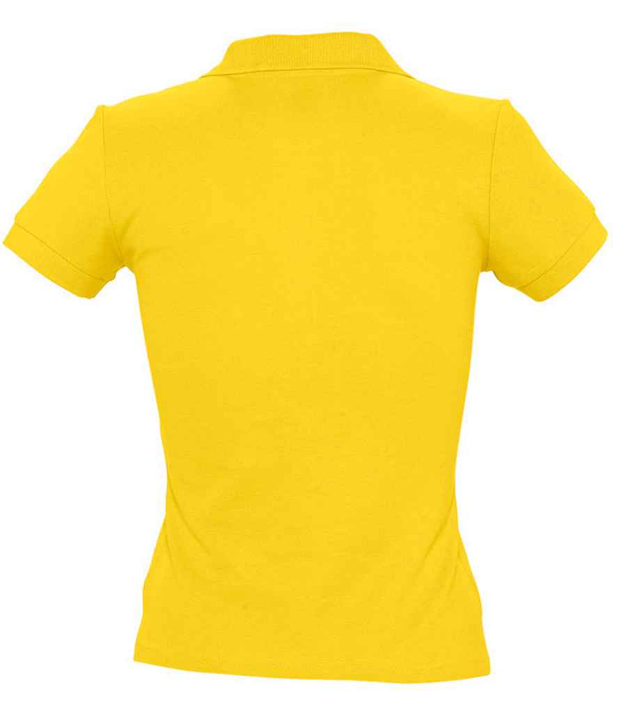 SOL'S Ladies People Cotton Piqué Polo Shirt in by SOL'S — Custom branded clothing by Print Press, featuring premium embroidery produced in our specialist print lab in the UK.