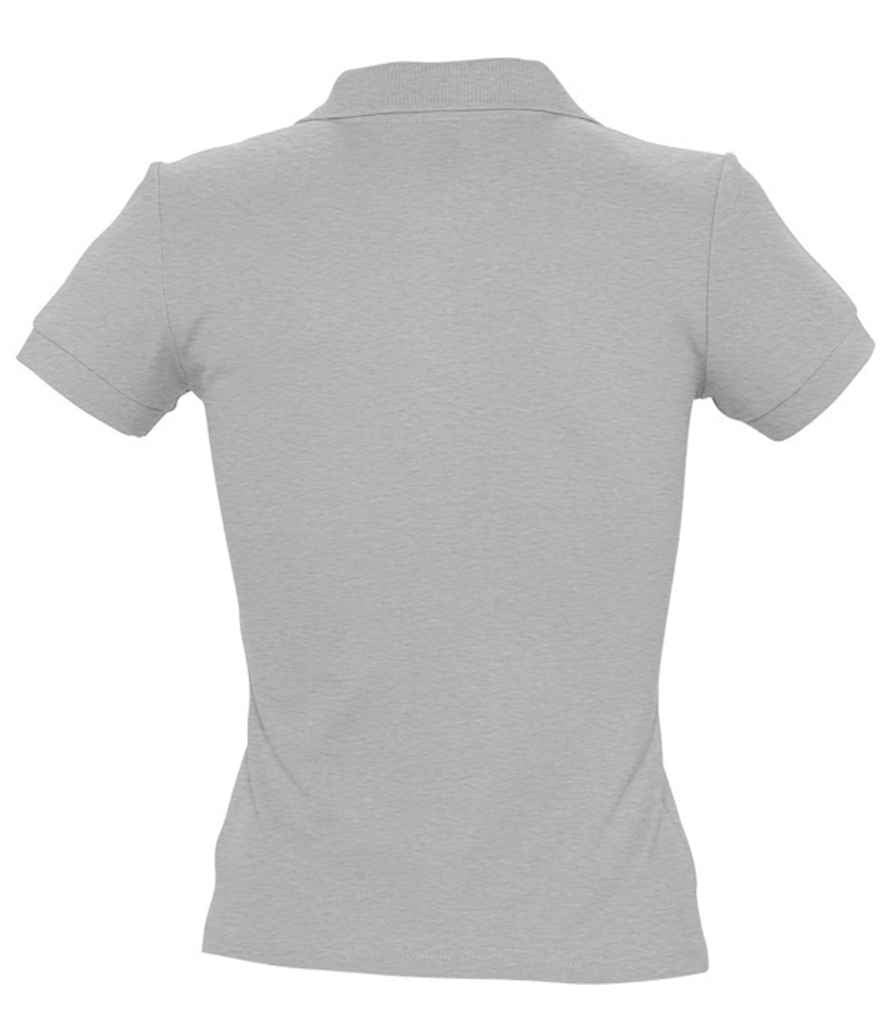 SOL'S Ladies People Cotton Piqué Polo Shirt in by SOL'S — Custom branded clothing by Print Press, featuring premium embroidery produced in our specialist print lab in the UK.
