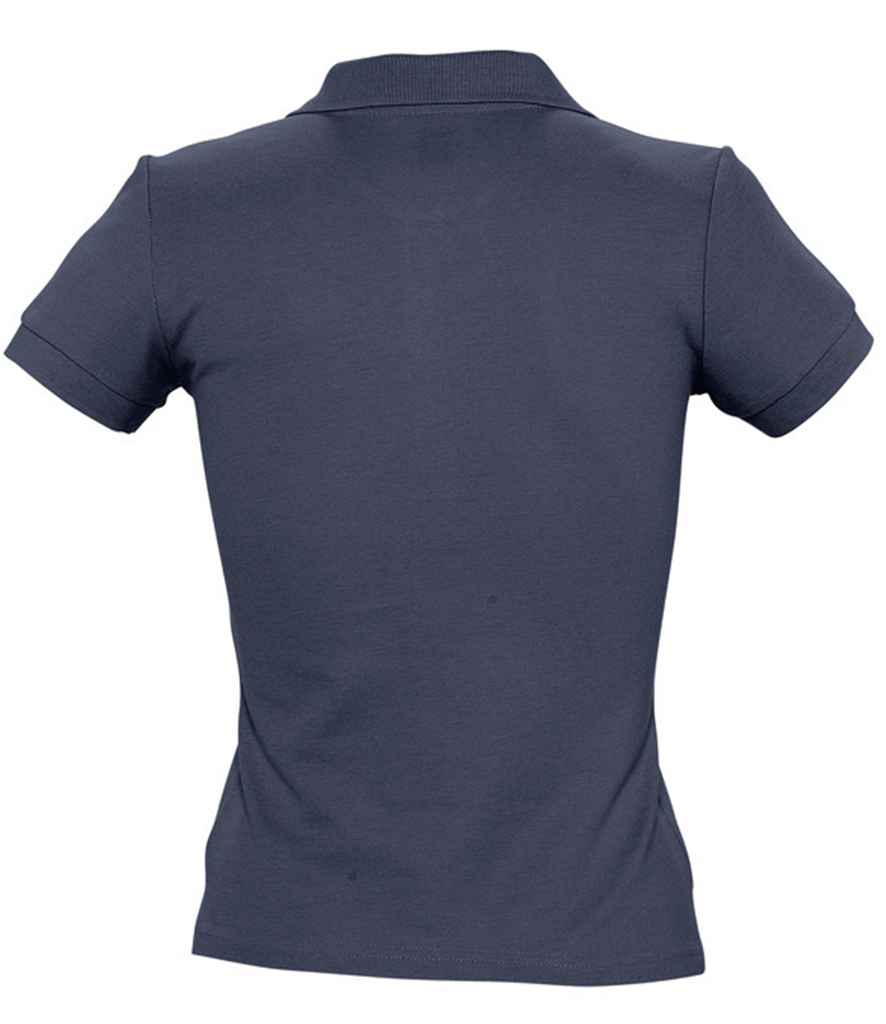 SOL'S Ladies People Cotton Piqué Polo Shirt in by SOL'S — Custom branded clothing by Print Press, featuring premium embroidery produced in our specialist print lab in the UK.