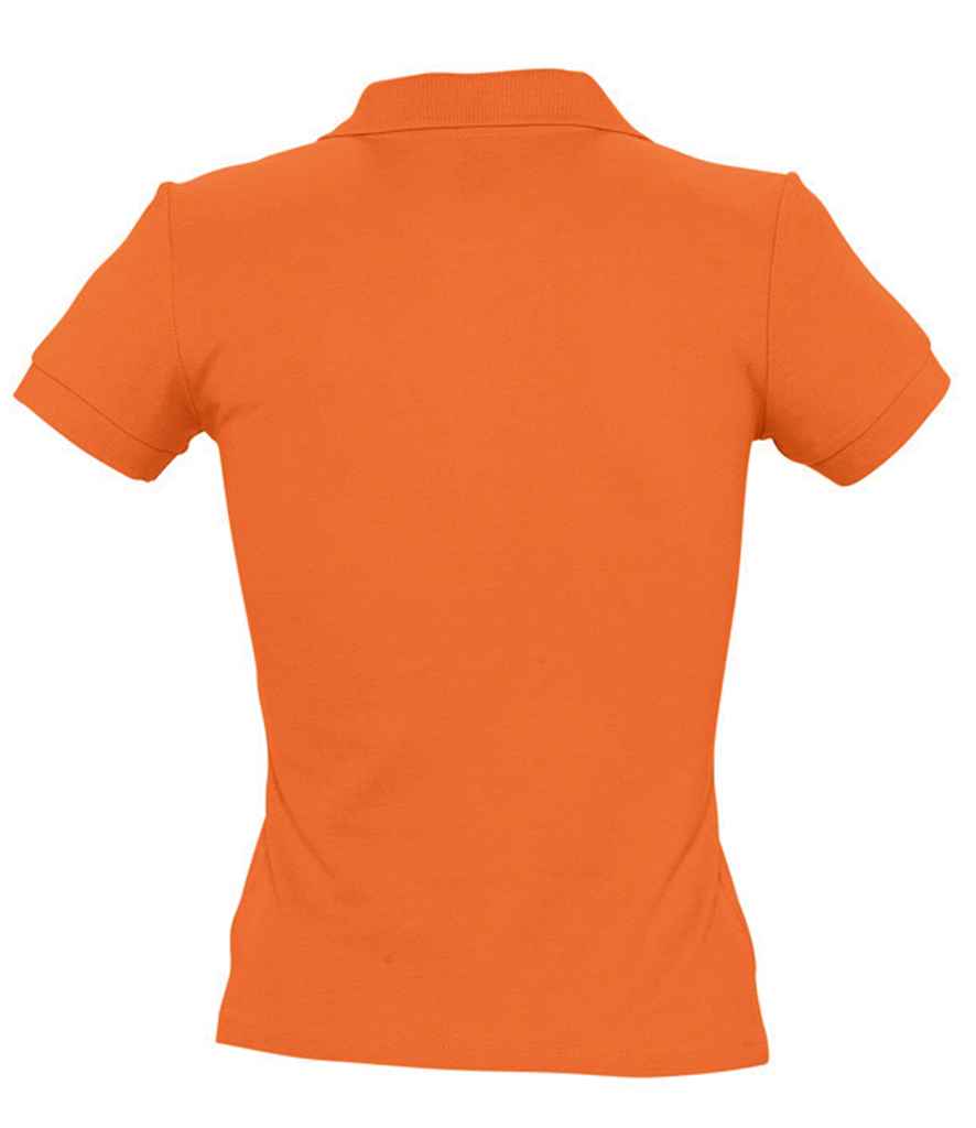 SOL'S Ladies People Cotton Piqué Polo Shirt in by SOL'S — Custom branded clothing by Print Press, featuring premium embroidery produced in our specialist print lab in the UK.