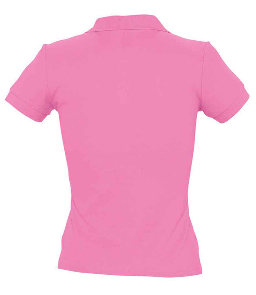 SOL'S Ladies People Cotton Piqué Polo Shirt in by SOL'S — Custom branded clothing by Print Press, featuring premium embroidery produced in our specialist print lab in the UK.