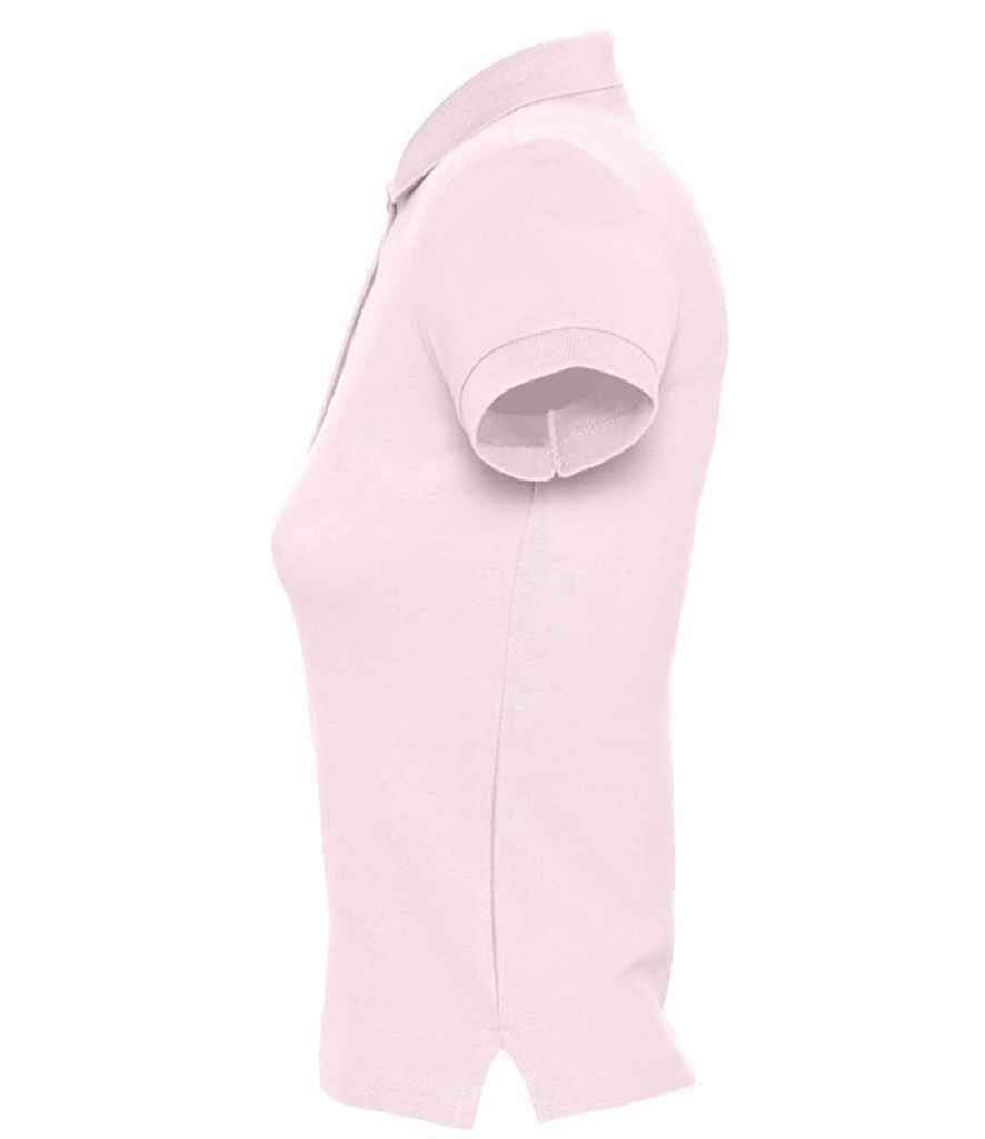 SOL'S Ladies People Cotton Piqué Polo Shirt in by SOL'S — Custom branded clothing by Print Press, featuring premium embroidery produced in our specialist print lab in the UK.