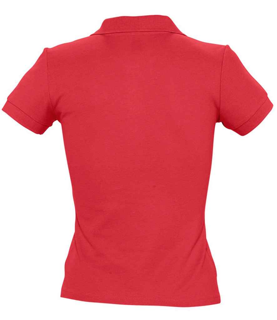 SOL'S Ladies People Cotton Piqué Polo Shirt in by SOL'S — Custom branded clothing by Print Press, featuring premium embroidery produced in our specialist print lab in the UK.