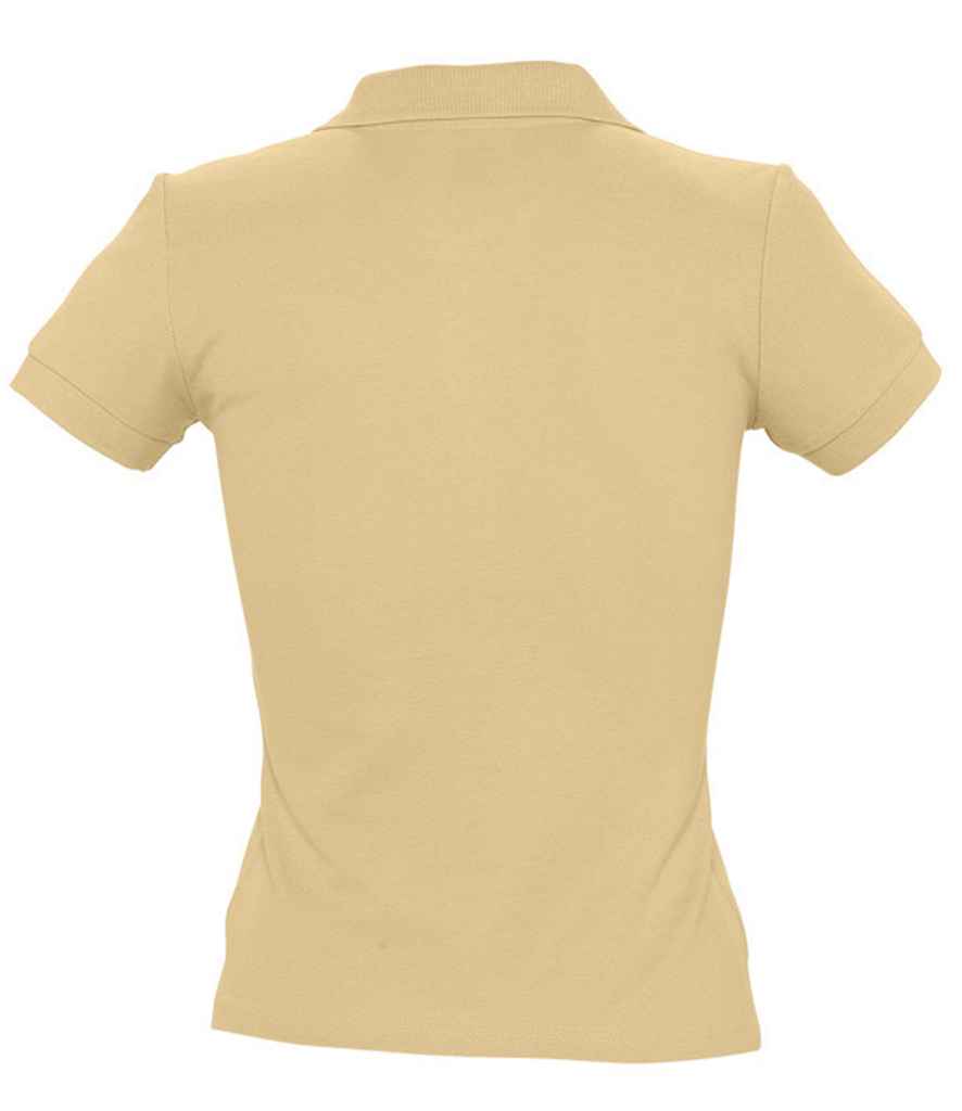 SOL'S Ladies People Cotton Piqué Polo Shirt in by SOL'S — Custom branded clothing by Print Press, featuring premium embroidery produced in our specialist print lab in the UK.