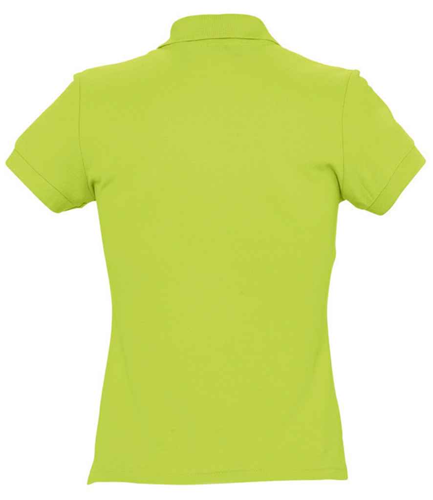SOL'S Ladies Passion Cotton Piqué Polo Shirt in by SOL'S — Custom branded clothing by Print Press, featuring premium embroidery produced in our specialist print lab in the UK.