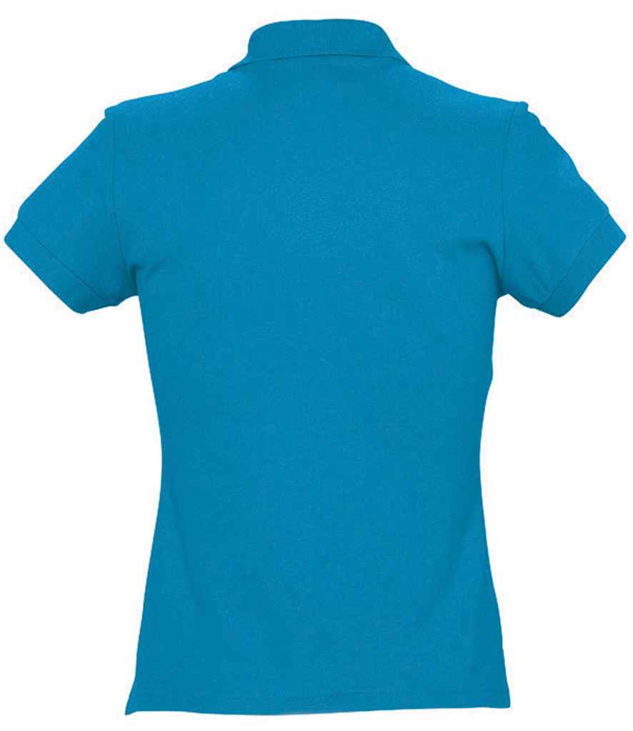 SOL'S Ladies Passion Cotton Piqué Polo Shirt in by SOL'S — Custom branded clothing by Print Press, featuring premium embroidery produced in our specialist print lab in the UK.