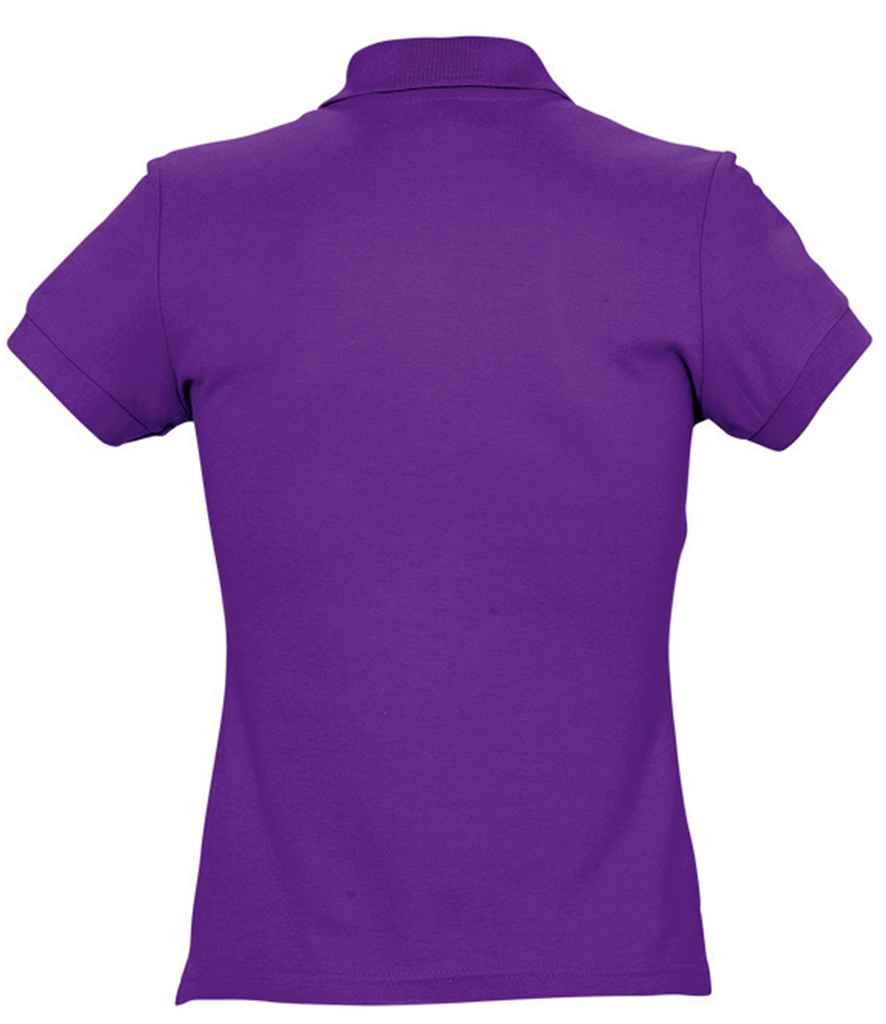 SOL'S Ladies Passion Cotton Piqué Polo Shirt in by SOL'S — Custom branded clothing by Print Press, featuring premium embroidery produced in our specialist print lab in the UK.