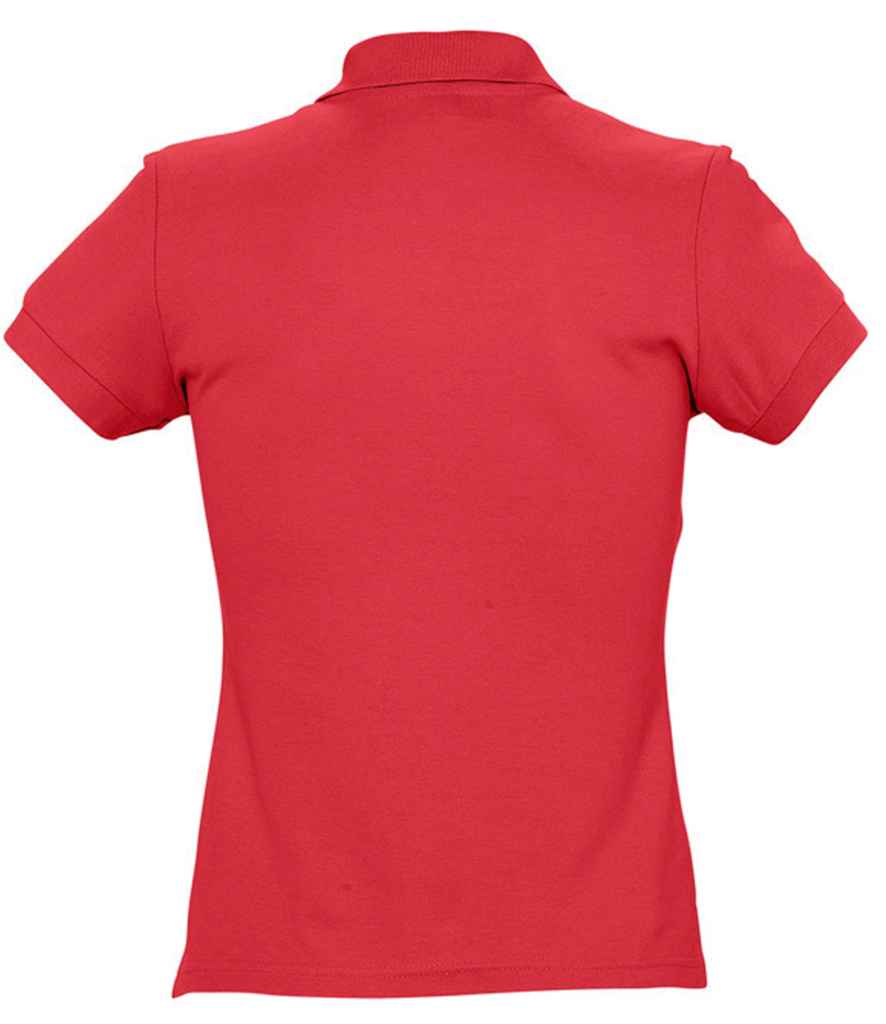 SOL'S Ladies Passion Cotton Piqué Polo Shirt in by SOL'S — Custom branded clothing by Print Press, featuring premium embroidery produced in our specialist print lab in the UK.