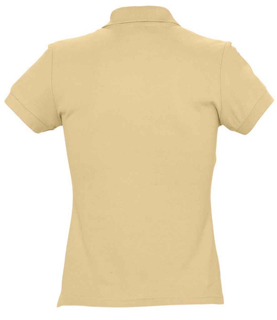 SOL'S Ladies Passion Cotton Piqué Polo Shirt in by SOL'S — Custom branded clothing by Print Press, featuring premium embroidery produced in our specialist print lab in the UK.
