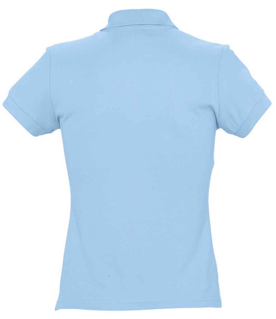 SOL'S Ladies Passion Cotton Piqué Polo Shirt in by SOL'S — Custom branded clothing by Print Press, featuring premium embroidery produced in our specialist print lab in the UK.