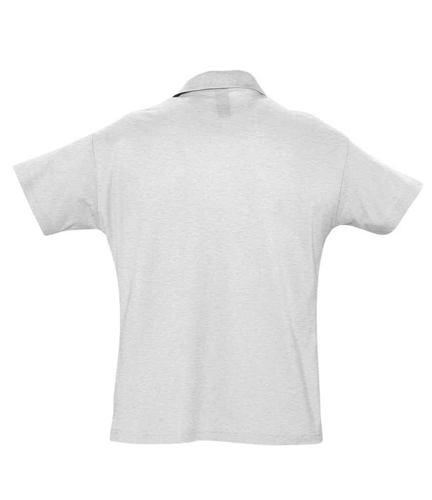 SOL'S Summer II Cotton Piqué Polo Shirt in by SOL'S — Custom branded clothing by Print Press, featuring premium embroidery produced in our specialist print lab in the UK.