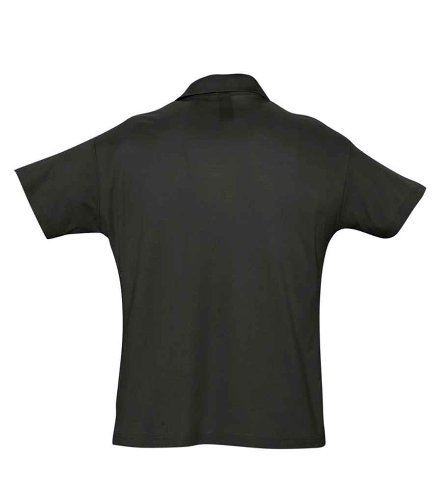 SOL'S Summer II Cotton Piqué Polo Shirt in by SOL'S — Custom branded clothing by Print Press, featuring premium embroidery produced in our specialist print lab in the UK.