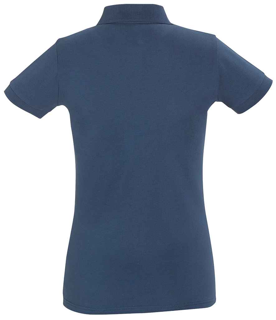 SOL'S Ladies Perfect Cotton Piqué Polo Shirt in by SOL'S — Custom branded clothing by Print Press, featuring premium embroidery produced in our specialist print lab in the UK.