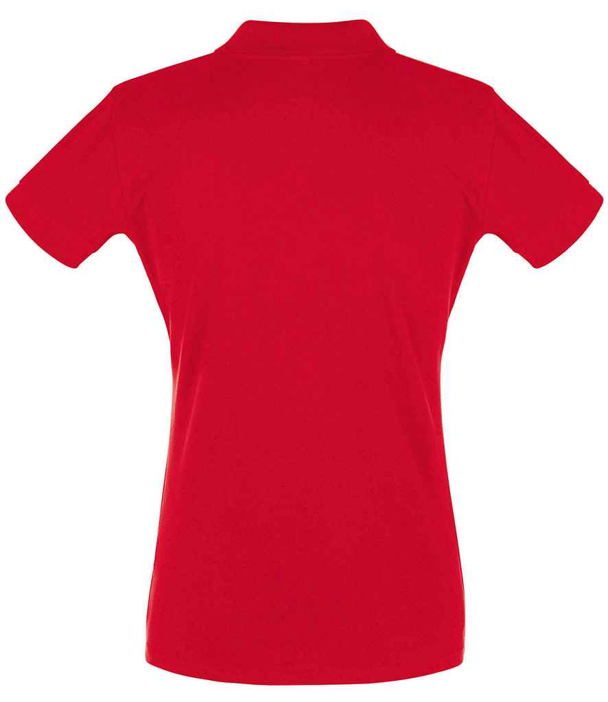 SOL'S Ladies Perfect Cotton Piqué Polo Shirt in by SOL'S — Custom branded clothing by Print Press, featuring premium embroidery produced in our specialist print lab in the UK.