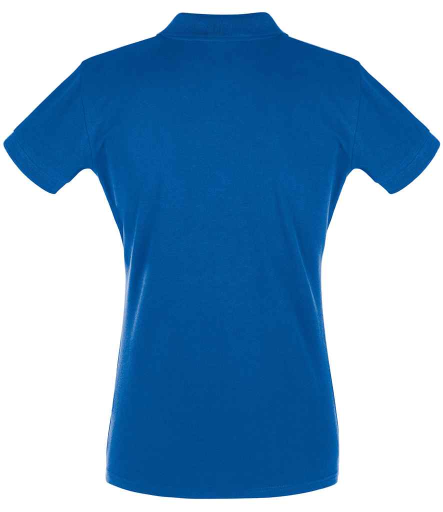 SOL'S Ladies Perfect Cotton Piqué Polo Shirt in by SOL'S — Custom branded clothing by Print Press, featuring premium embroidery produced in our specialist print lab in the UK.