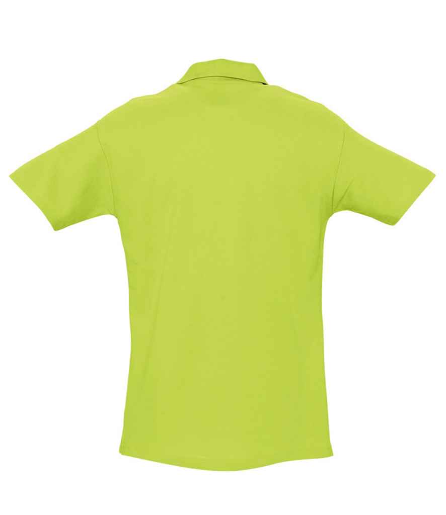 SOL'S Spring II Heavy Cotton Piqué Polo Shirt in by SOL'S — Custom branded clothing by Print Press, featuring premium embroidery produced in our specialist print lab in the UK.