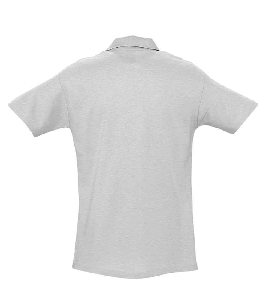 SOL'S Spring II Heavy Cotton Piqué Polo Shirt in by SOL'S — Custom branded clothing by Print Press, featuring premium embroidery produced in our specialist print lab in the UK.