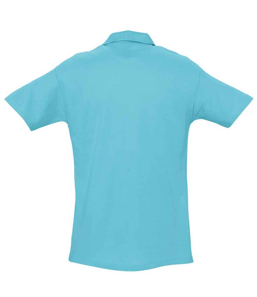 SOL'S Spring II Heavy Cotton Piqué Polo Shirt in by SOL'S — Custom branded clothing by Print Press, featuring premium embroidery produced in our specialist print lab in the UK.