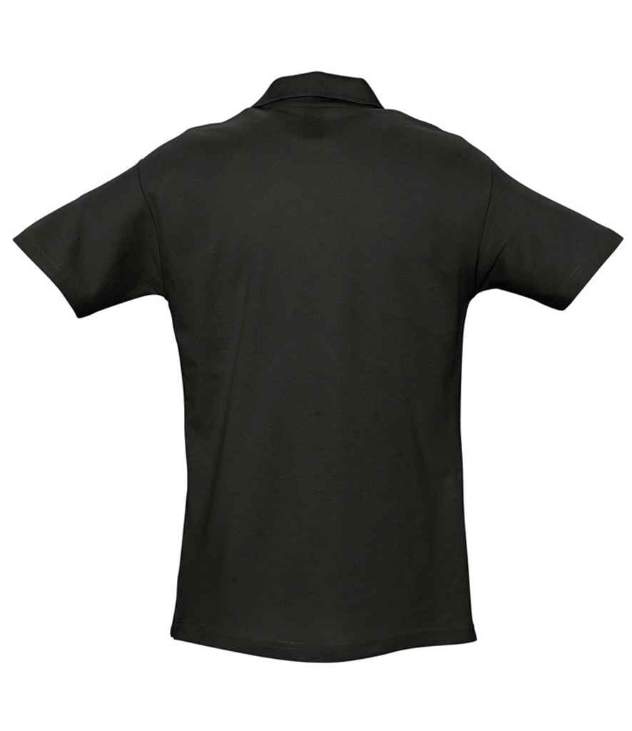 SOL'S Spring II Heavy Cotton Piqué Polo Shirt in by SOL'S — Custom branded clothing by Print Press, featuring premium embroidery produced in our specialist print lab in the UK.