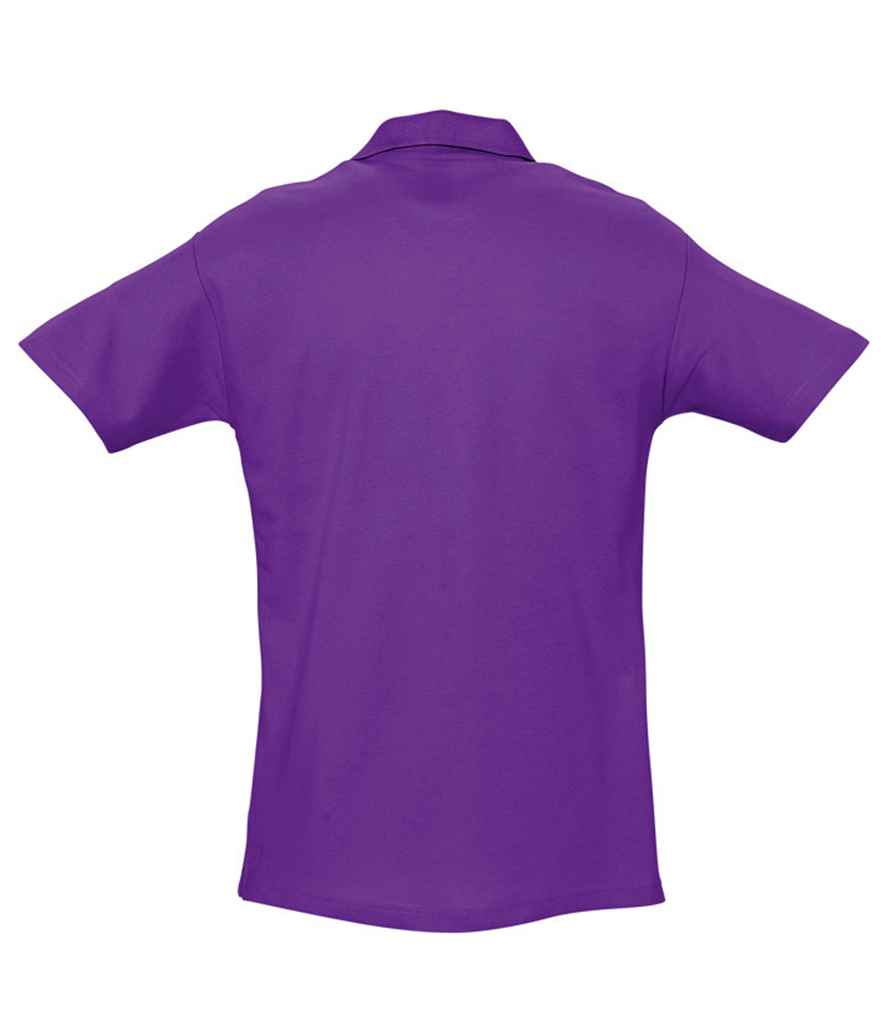 SOL'S Spring II Heavy Cotton Piqué Polo Shirt in by SOL'S — Custom branded clothing by Print Press, featuring premium embroidery produced in our specialist print lab in the UK.