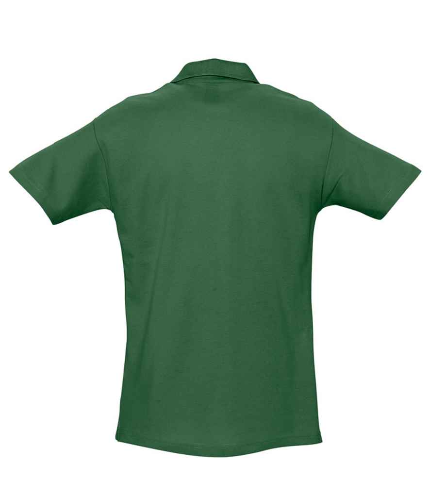 SOL'S Spring II Heavy Cotton Piqué Polo Shirt in by SOL'S — Custom branded clothing by Print Press, featuring premium embroidery produced in our specialist print lab in the UK.