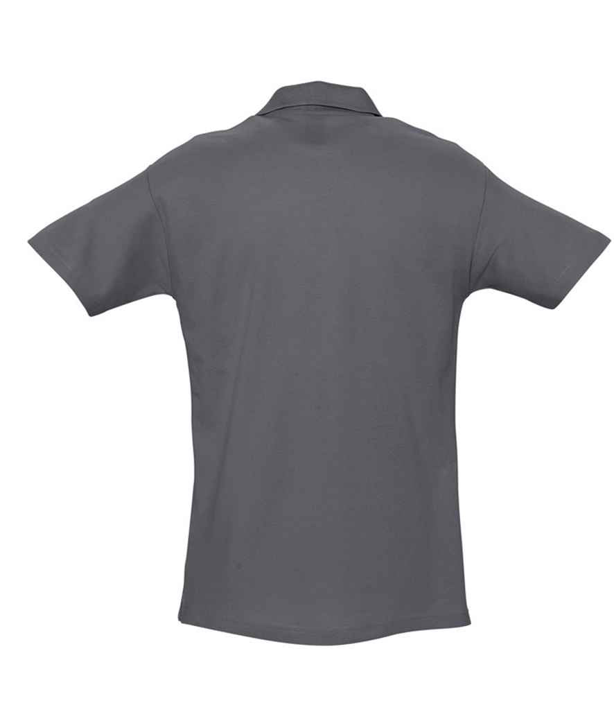 SOL'S Spring II Heavy Cotton Piqué Polo Shirt in by SOL'S — Custom branded clothing by Print Press, featuring premium embroidery produced in our specialist print lab in the UK.