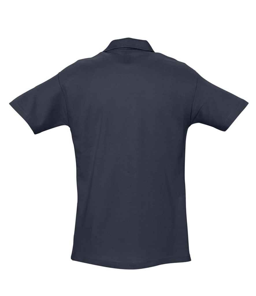 SOL'S Spring II Heavy Cotton Piqué Polo Shirt in by SOL'S — Custom branded clothing by Print Press, featuring premium embroidery produced in our specialist print lab in the UK.
