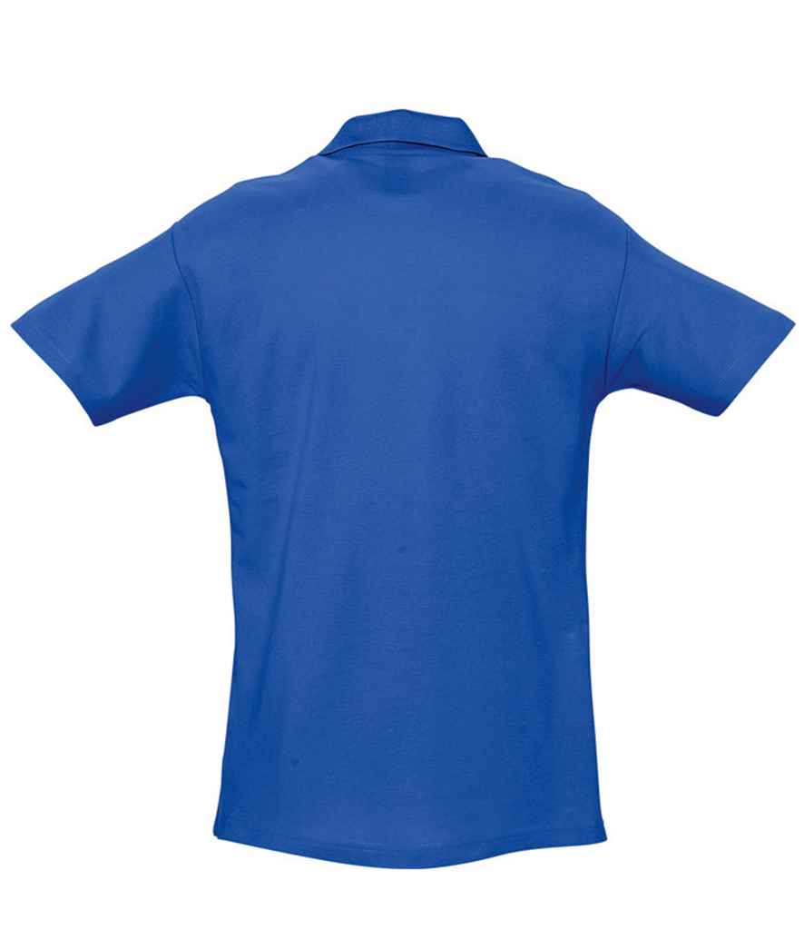 SOL'S Spring II Heavy Cotton Piqué Polo Shirt in by SOL'S — Custom branded clothing by Print Press, featuring premium embroidery produced in our specialist print lab in the UK.