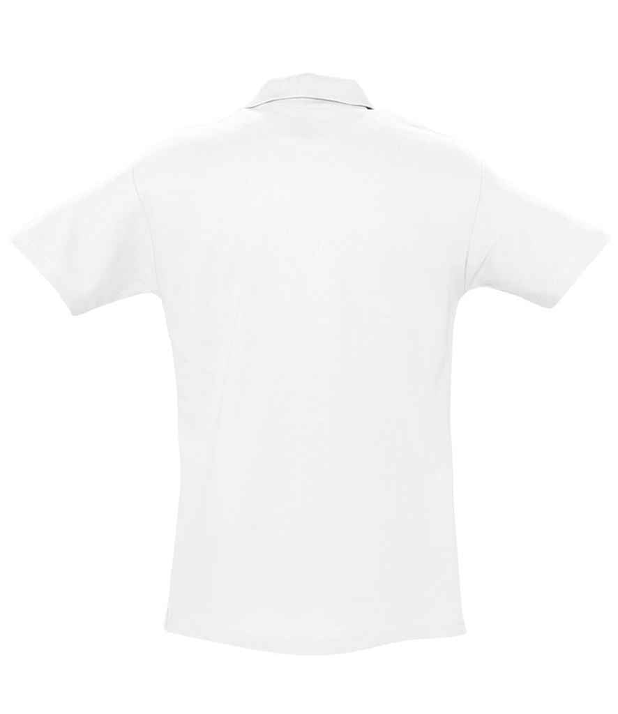 SOL'S Spring II Heavy Cotton Piqué Polo Shirt in by SOL'S — Custom branded clothing by Print Press, featuring premium embroidery produced in our specialist print lab in the UK.