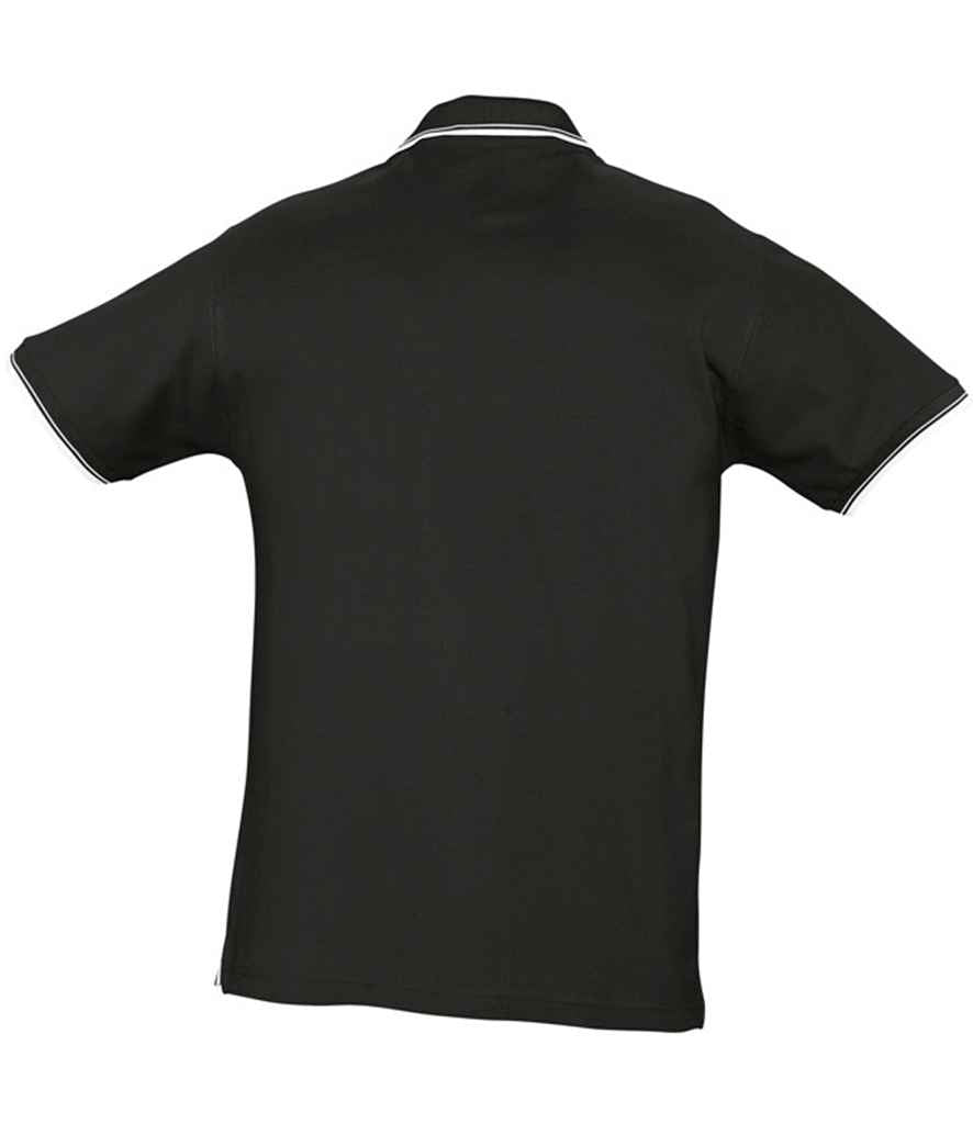 SOL'S Practice Tipped Cotton Piqué Polo Shirt in by SOL'S — Custom branded clothing by Print Press, featuring premium embroidery produced in our specialist print lab in the UK.
