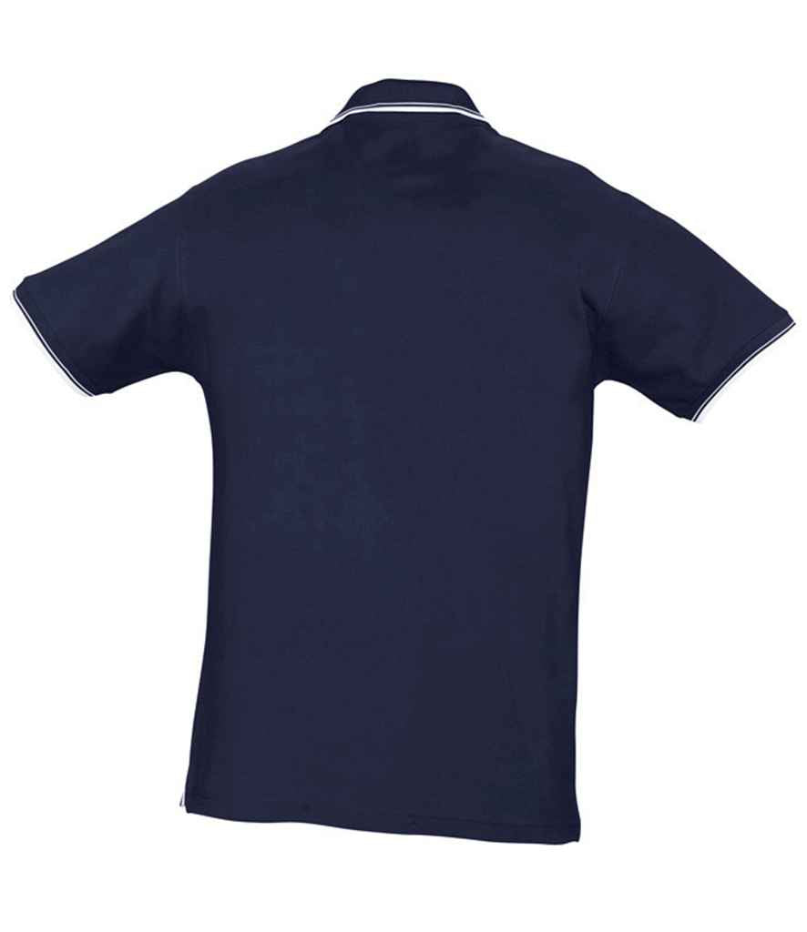 SOL'S Practice Tipped Cotton Piqué Polo Shirt in by SOL'S — Custom branded clothing by Print Press, featuring premium embroidery produced in our specialist print lab in the UK.