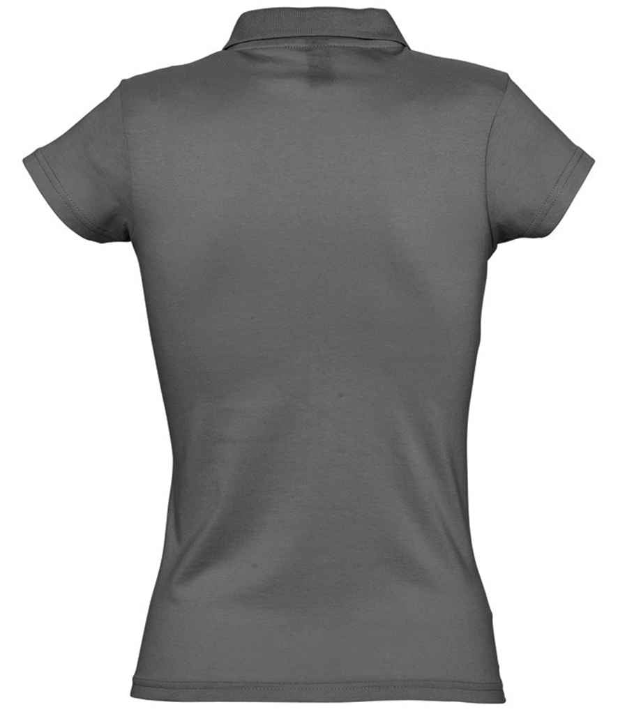 SOL'S Ladies Prescott Cotton Jersey Polo Shirt in by SOL'S — Custom branded clothing by Print Press, featuring premium embroidery produced in our specialist print lab in the UK.