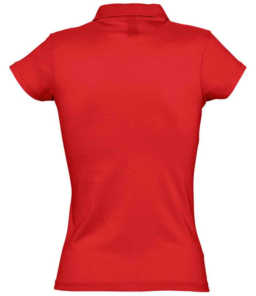 SOL'S Ladies Prescott Cotton Jersey Polo Shirt in by SOL'S — Custom branded clothing by Print Press, featuring premium embroidery produced in our specialist print lab in the UK.