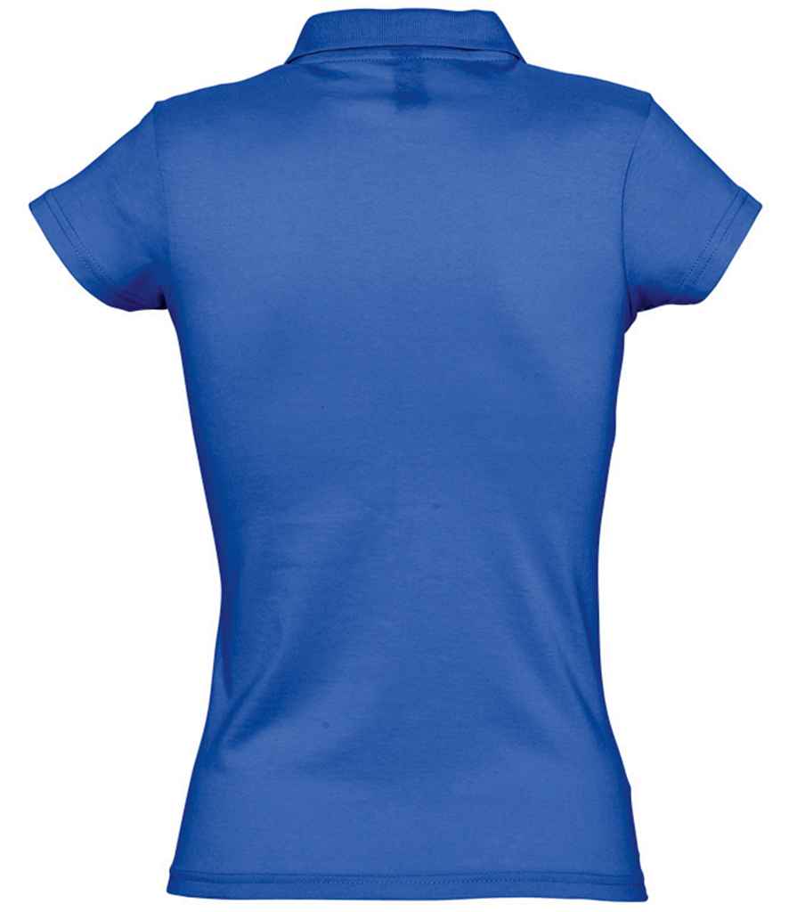 SOL'S Ladies Prescott Cotton Jersey Polo Shirt in by SOL'S — Custom branded clothing by Print Press, featuring premium embroidery produced in our specialist print lab in the UK.