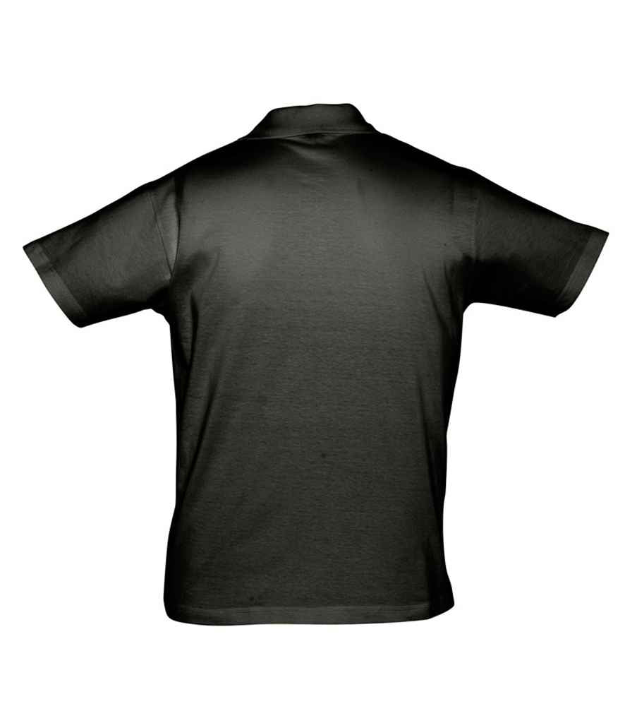 SOL'S Prescott Cotton Jersey Polo Shirt in by SOL'S — Custom branded clothing by Print Press, featuring premium embroidery produced in our specialist print lab in the UK.