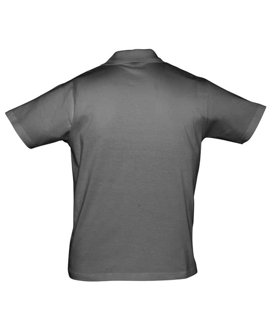 SOL'S Prescott Cotton Jersey Polo Shirt in by SOL'S — Custom branded clothing by Print Press, featuring premium embroidery produced in our specialist print lab in the UK.