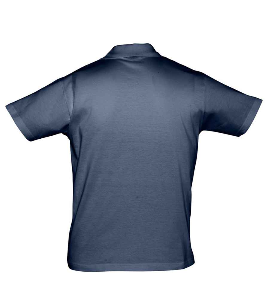 SOL'S Prescott Cotton Jersey Polo Shirt in by SOL'S — Custom branded clothing by Print Press, featuring premium embroidery produced in our specialist print lab in the UK.