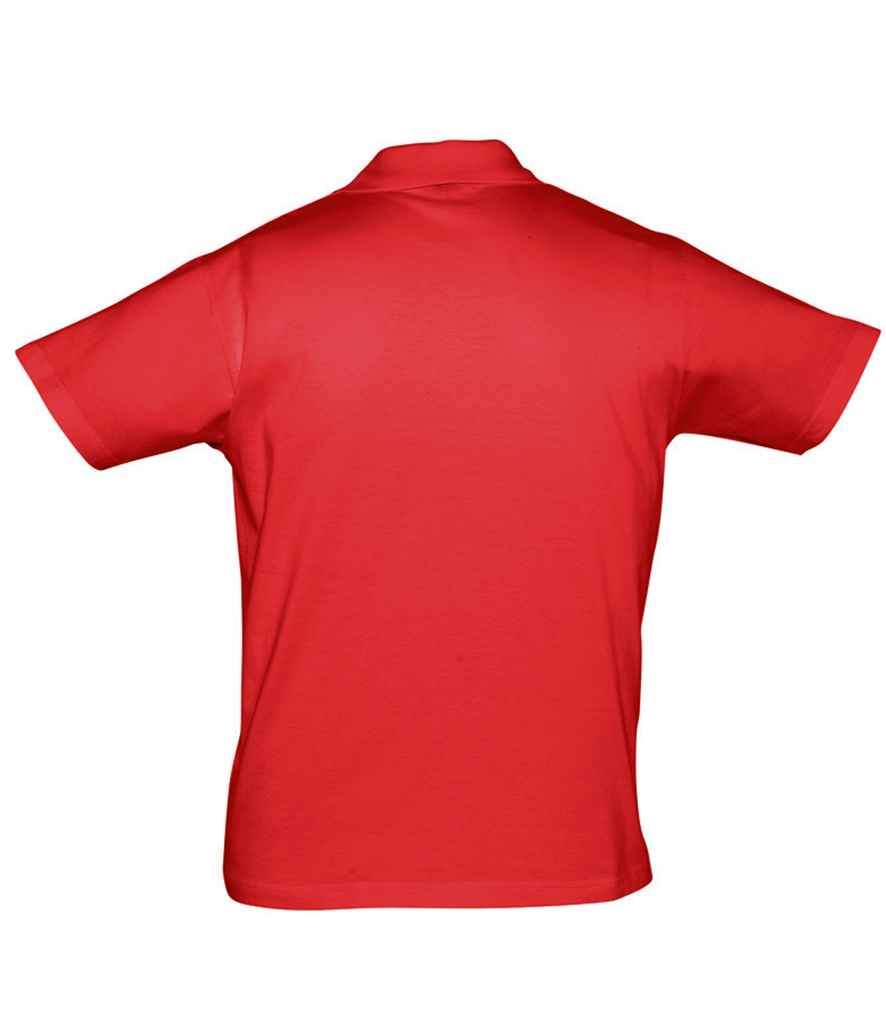 SOL'S Prescott Cotton Jersey Polo Shirt in by SOL'S — Custom branded clothing by Print Press, featuring premium embroidery produced in our specialist print lab in the UK.