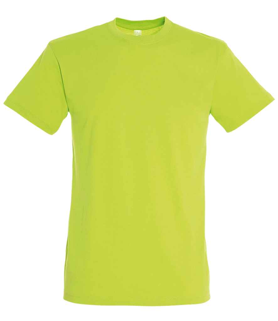 SOL'S Regent T-Shirt in Apple Green by SOL'S — Custom branded clothing by Print Press, featuring premium embroidery produced in our specialist print lab in the UK.