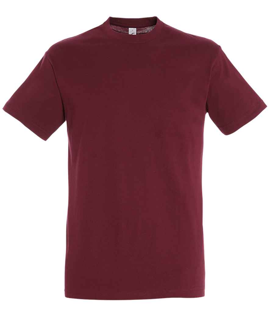 SOL'S Regent T-Shirt - (3rd Colours) in Burgundy by SOL'S — Custom branded clothing by Print Press, featuring premium embroidery produced in our specialist print lab in the UK.
