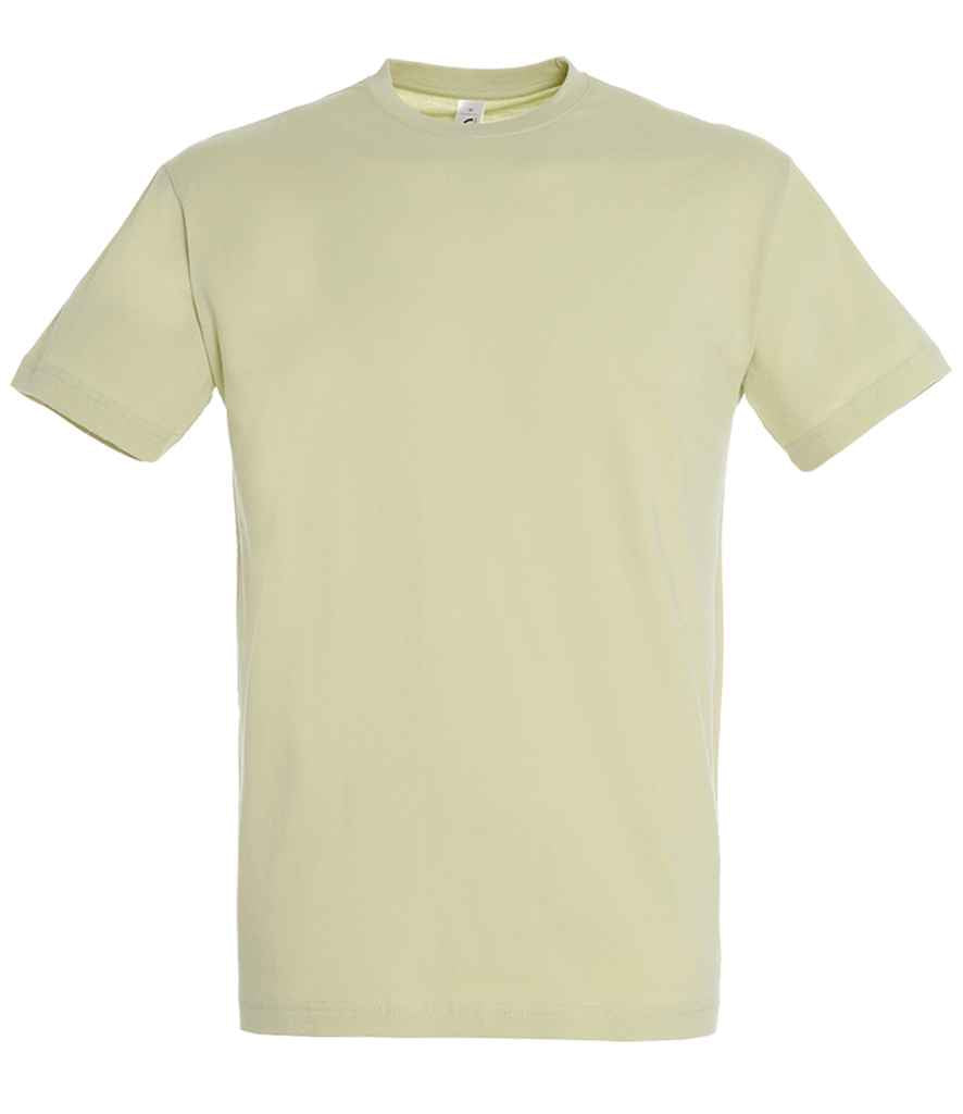 SOL'S Regent T-Shirt - (2nd Colours) in Green Sage by SOL'S — Custom branded clothing by Print Press, featuring premium embroidery produced in our specialist print lab in the UK.