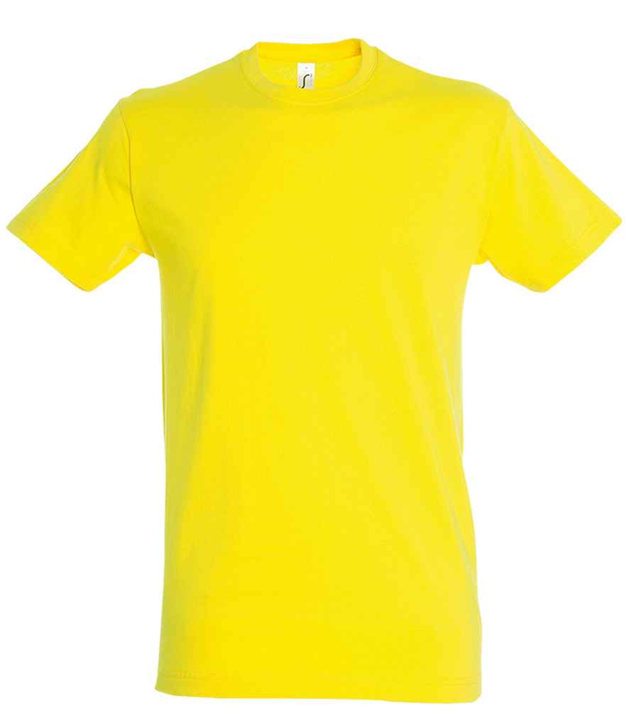 SOL'S Regent T-Shirt - (3rd Colours) in Lemon by SOL'S — Custom branded clothing by Print Press, featuring premium embroidery produced in our specialist print lab in the UK.