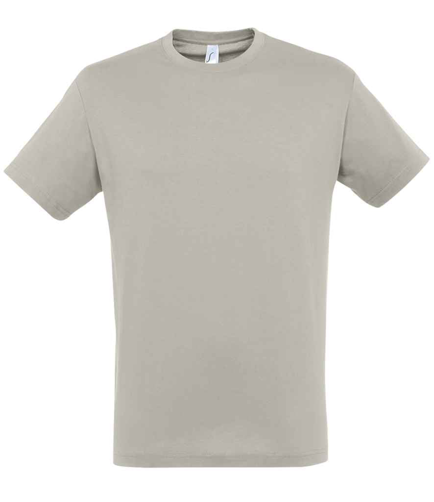 SOL'S Regent T-Shirt - (2nd Colours) in Light Grey by SOL'S — Custom branded clothing by Print Press, featuring premium embroidery produced in our specialist print lab in the UK.