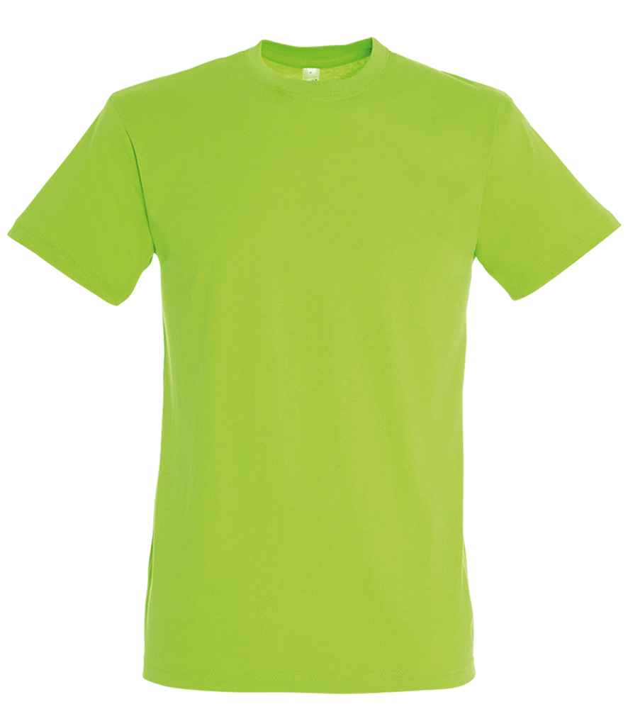 SOL'S Regent T-Shirt - (2nd Colours) in Lime Green by SOL'S — Custom branded clothing by Print Press, featuring premium embroidery produced in our specialist print lab in the UK.