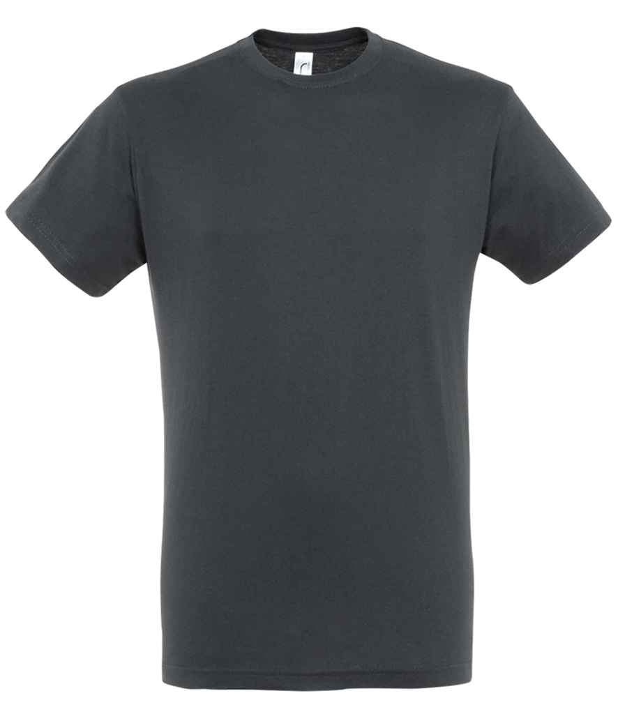 SOL'S Regent T-Shirt - (2nd Colours) in Mouse Grey by SOL'S — Custom branded clothing by Print Press, featuring premium embroidery produced in our specialist print lab in the UK.