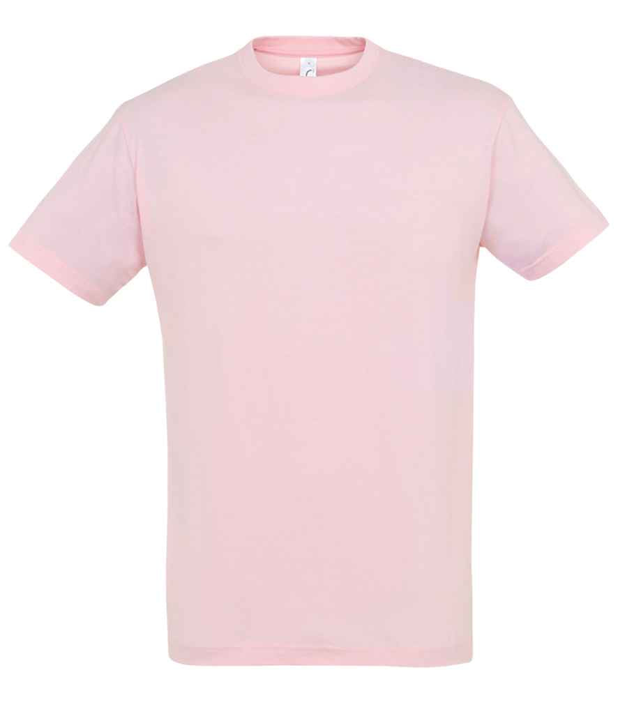 SOL'S Regent T-Shirt - (3rd Colours) in Medium Pink by SOL'S — Custom branded clothing by Print Press, featuring premium embroidery produced in our specialist print lab in the UK.